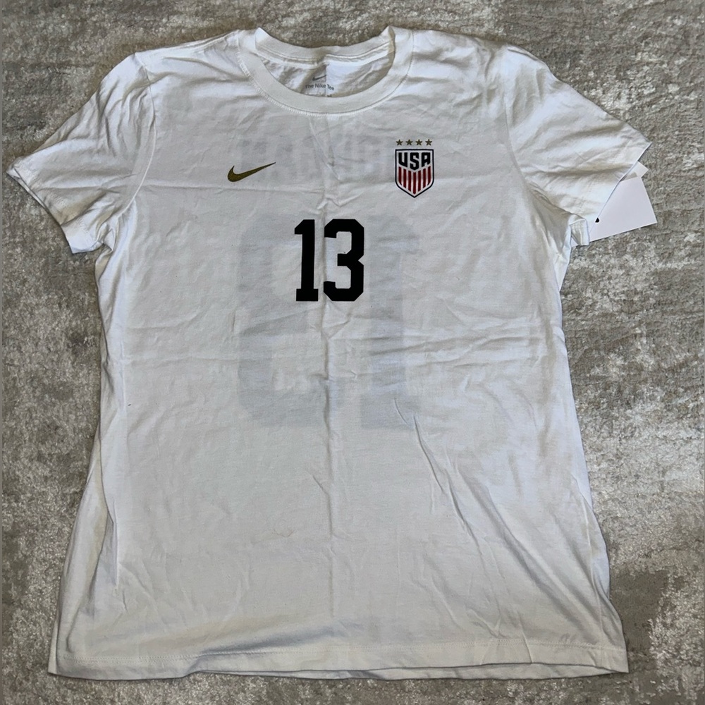 Women’s Nike USA Soccer Alex Morgan Tee - Large